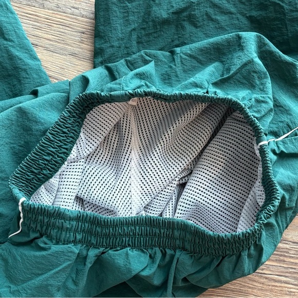 Vtg Score Soccer Windbreaker Nylon L Pants Green ODP Olympic Development Program - Picture 13 of 16